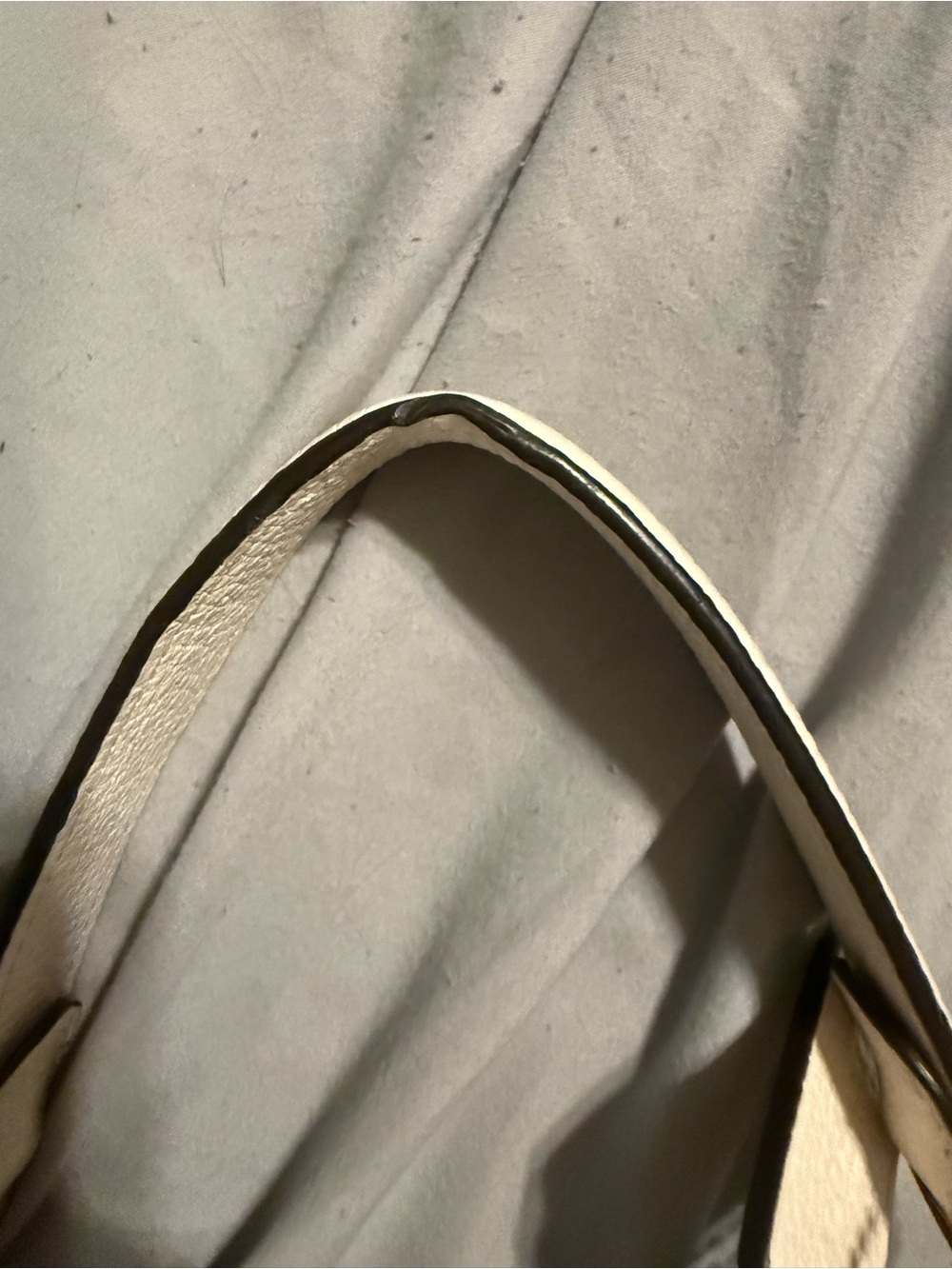Floral-Print Cream Top-Handle Satchel - Picture 2 of 12